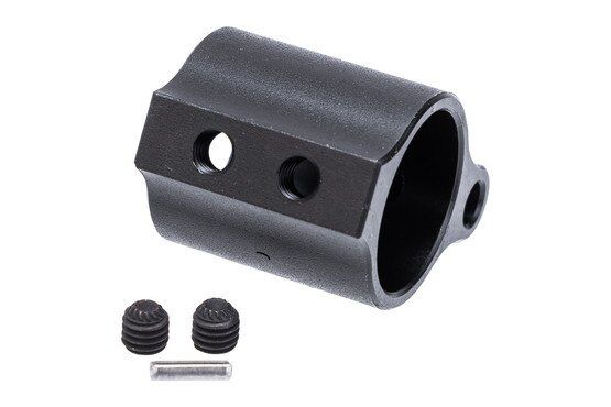 Andro Corp .750" Low Profile Gas Block includes set screws and a roll pin